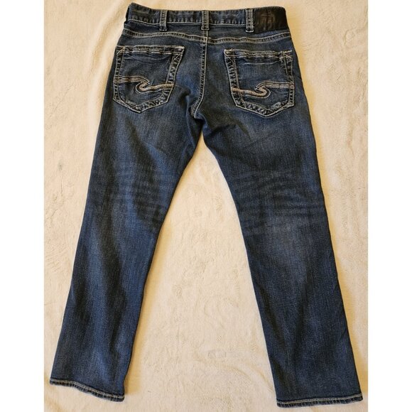 Silver Jeans Eddie Women's Size 34/32 Blue Denim - Picture 7 of 12